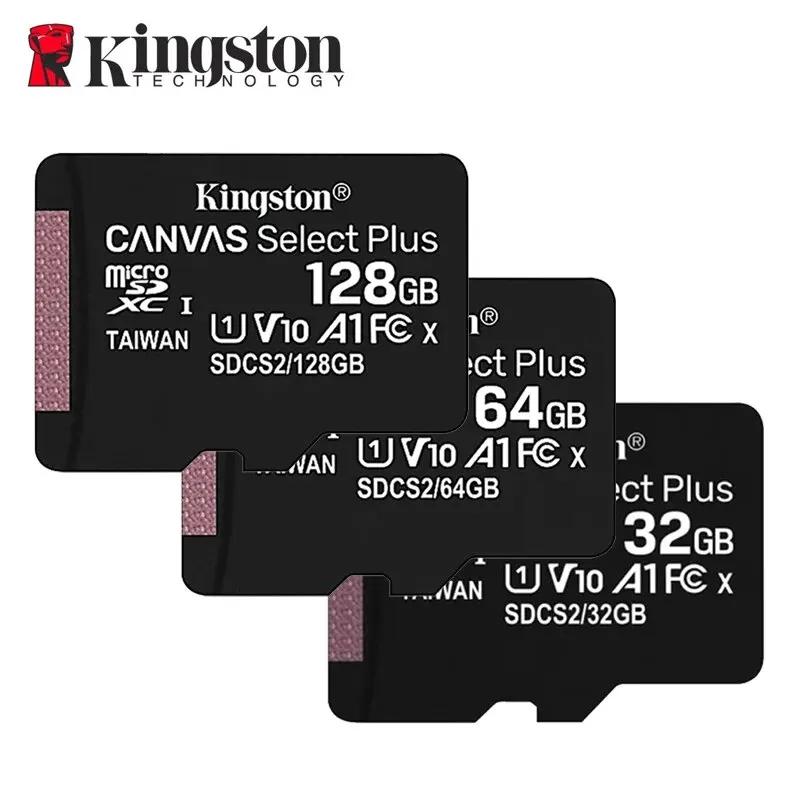 Kingston ޴ ޸ ī, ũ SD TF, 128GB, 32GB, 64GB, U1 V10 A1, ũ SD, SDCS2, 100Mb, б ӵ Ŭ 10 ÷